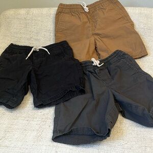 Old Navy Bundle of 3 functional drawstring shorts. Size 5T.